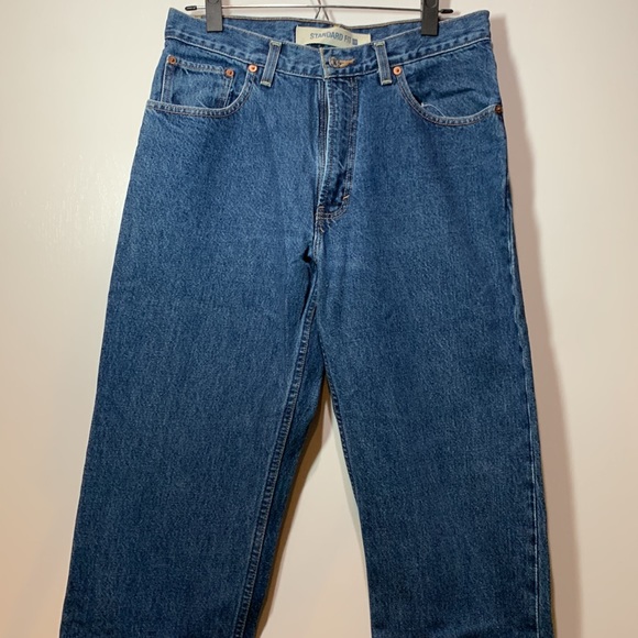 GAP Mens Standard Fit Blue Jeans 32x32 - Picture 2 of 6